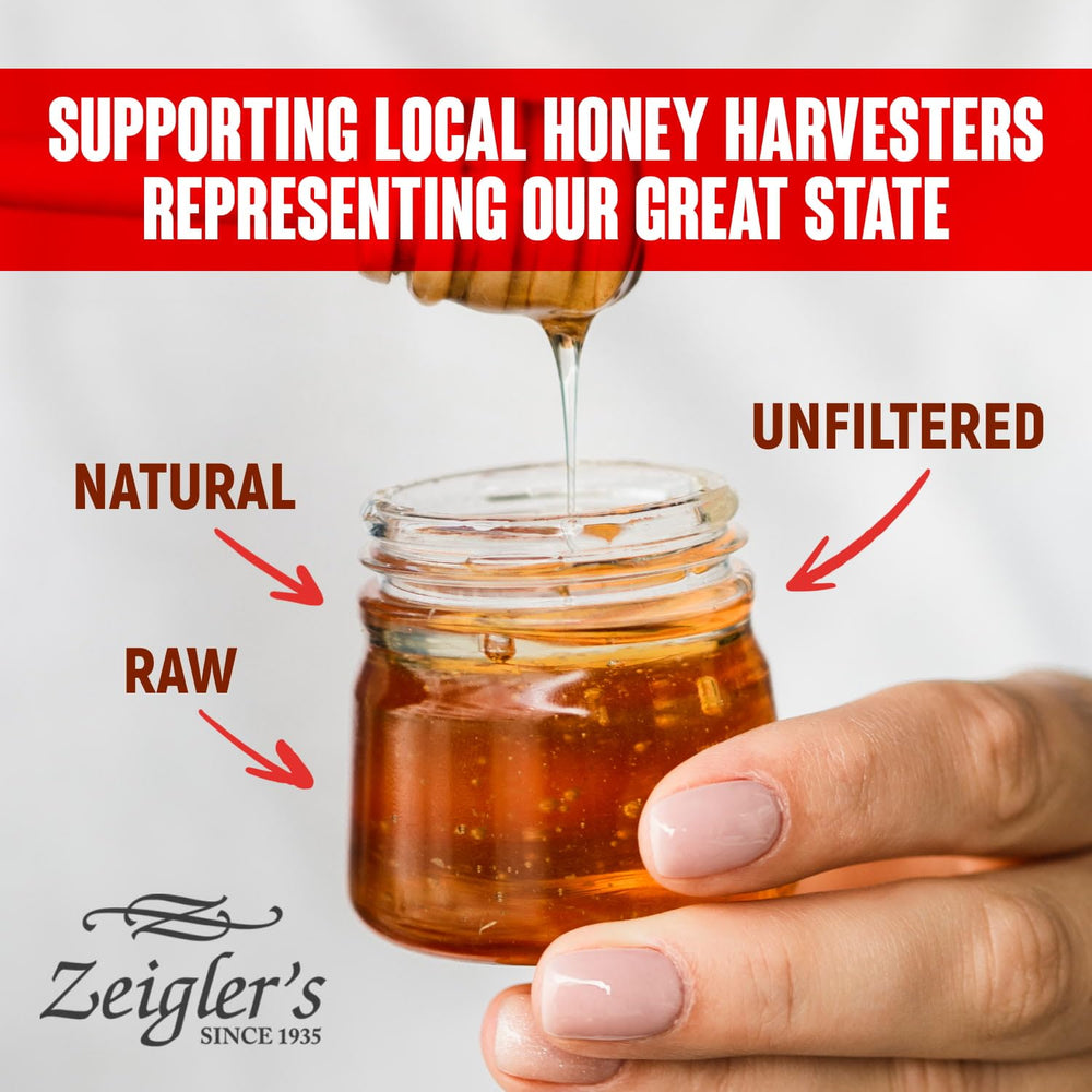 Zeigler's Florida Honey in tea enhancing warm beverages naturally