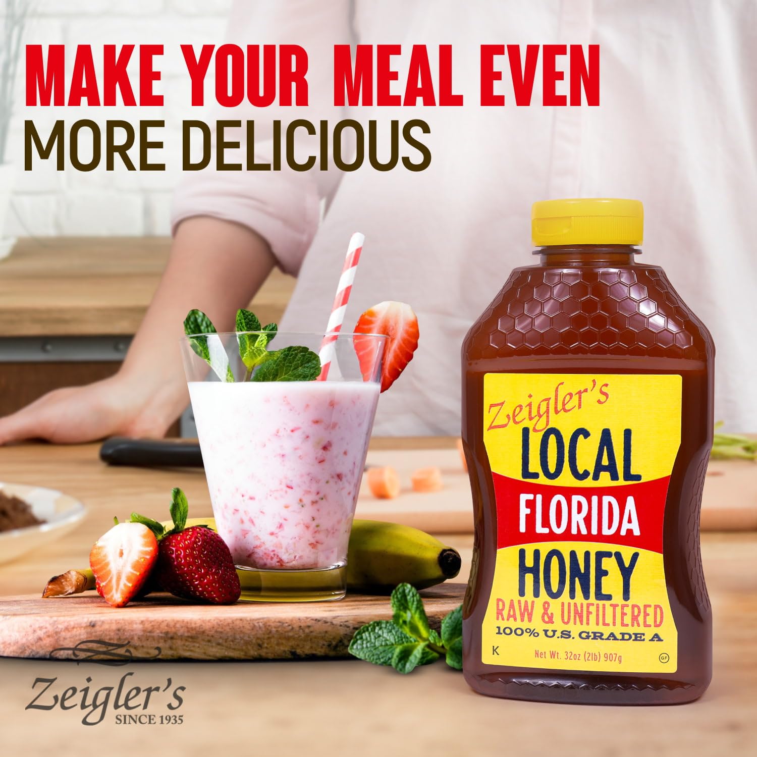 Zeigler's Florida Honey topping on sandwiches adds flavor