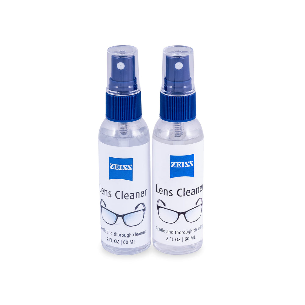 ZEISS lens cleaning spray front view, compact on-the-go cleaner for lenses