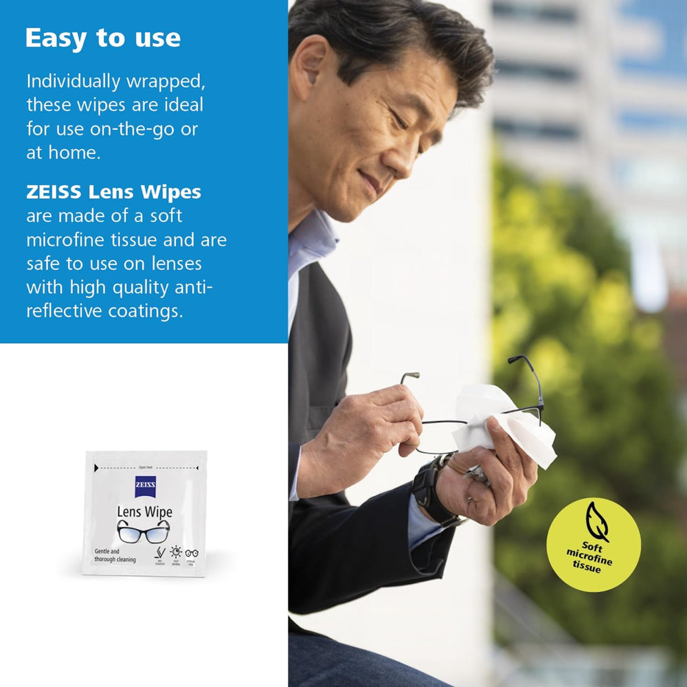ZEISS wipes compact canister ideal for car, bag, or purse