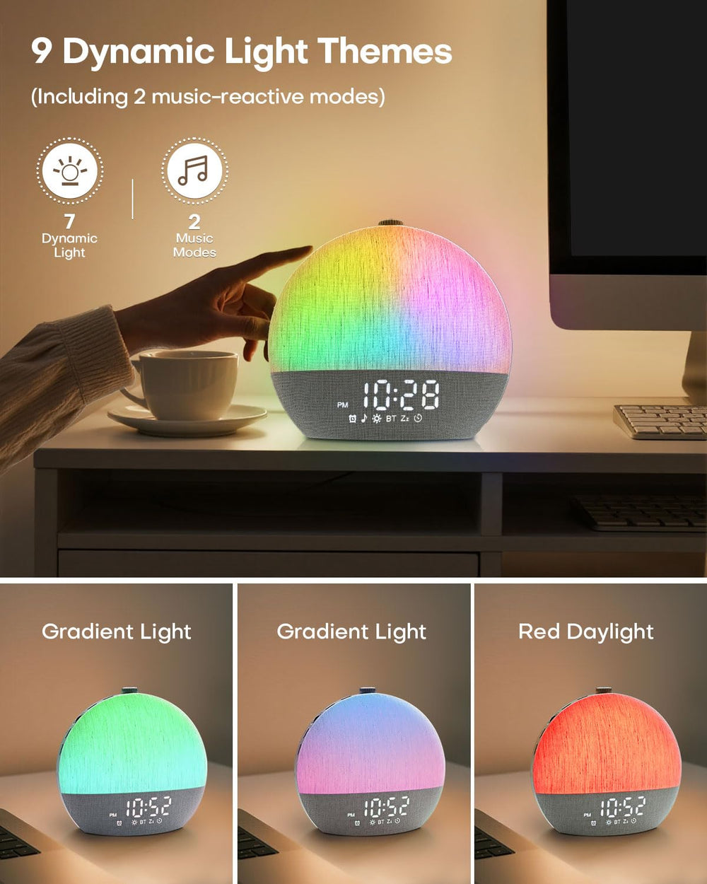Zelaclock Sleep sounds collection highlights 30 non-looping options