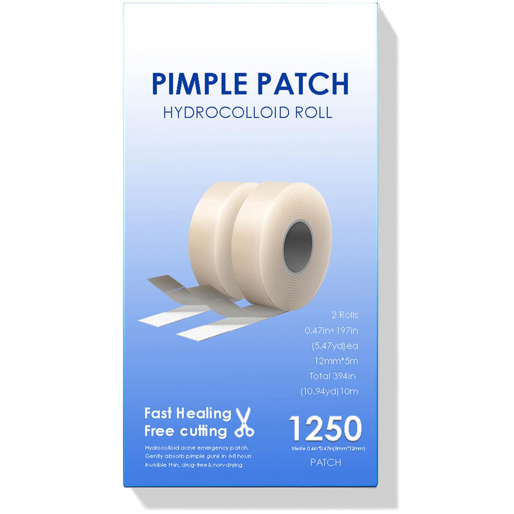 ZELIER Pimple Patches 1250-count pack for frequent breakouts.