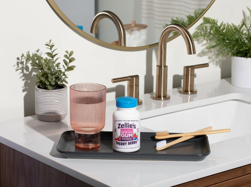 Zellie's gluten-free and aspartame-free gum is a practical daily option.