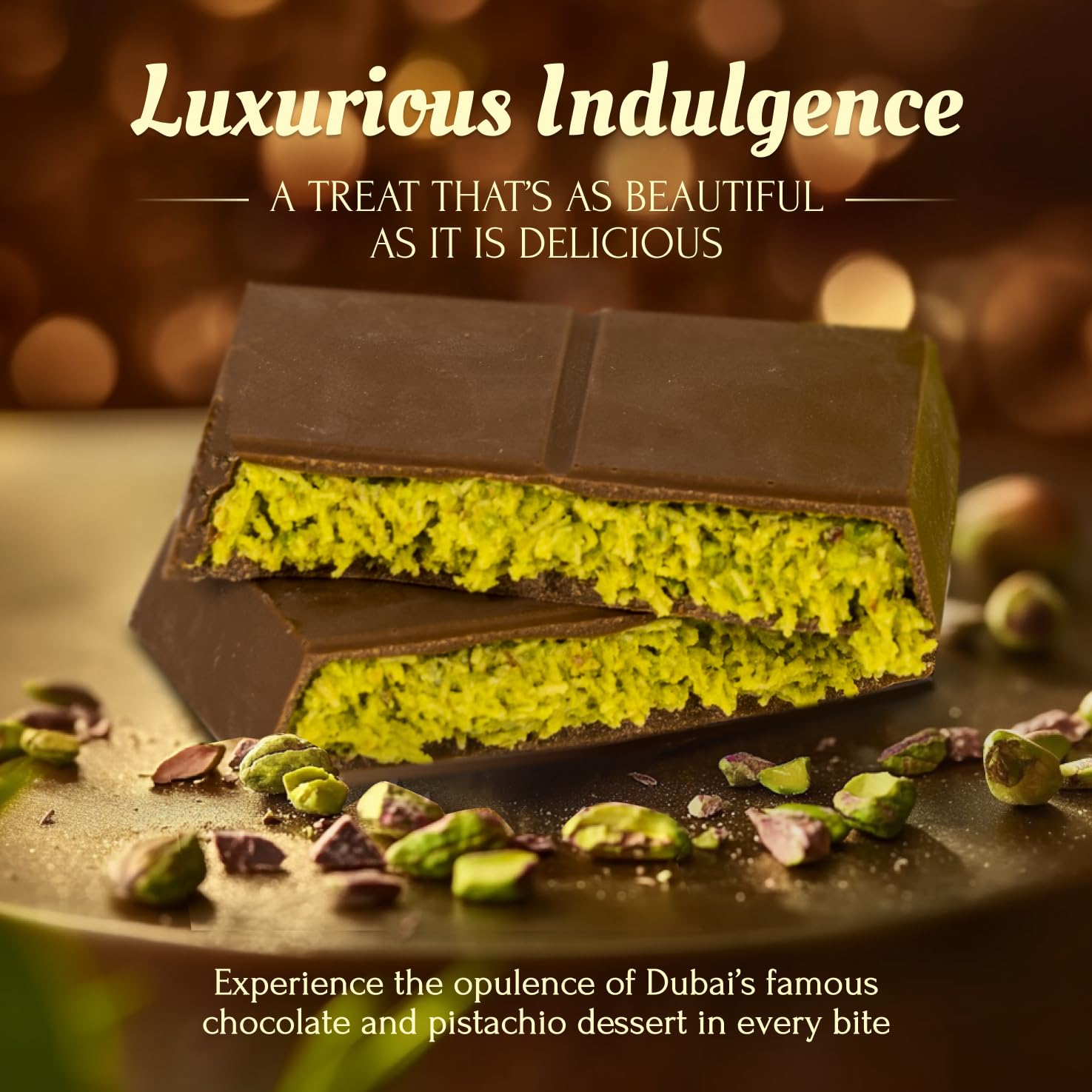 ZEMUS Dubai kunafa serving ideas for gatherings and sharing.