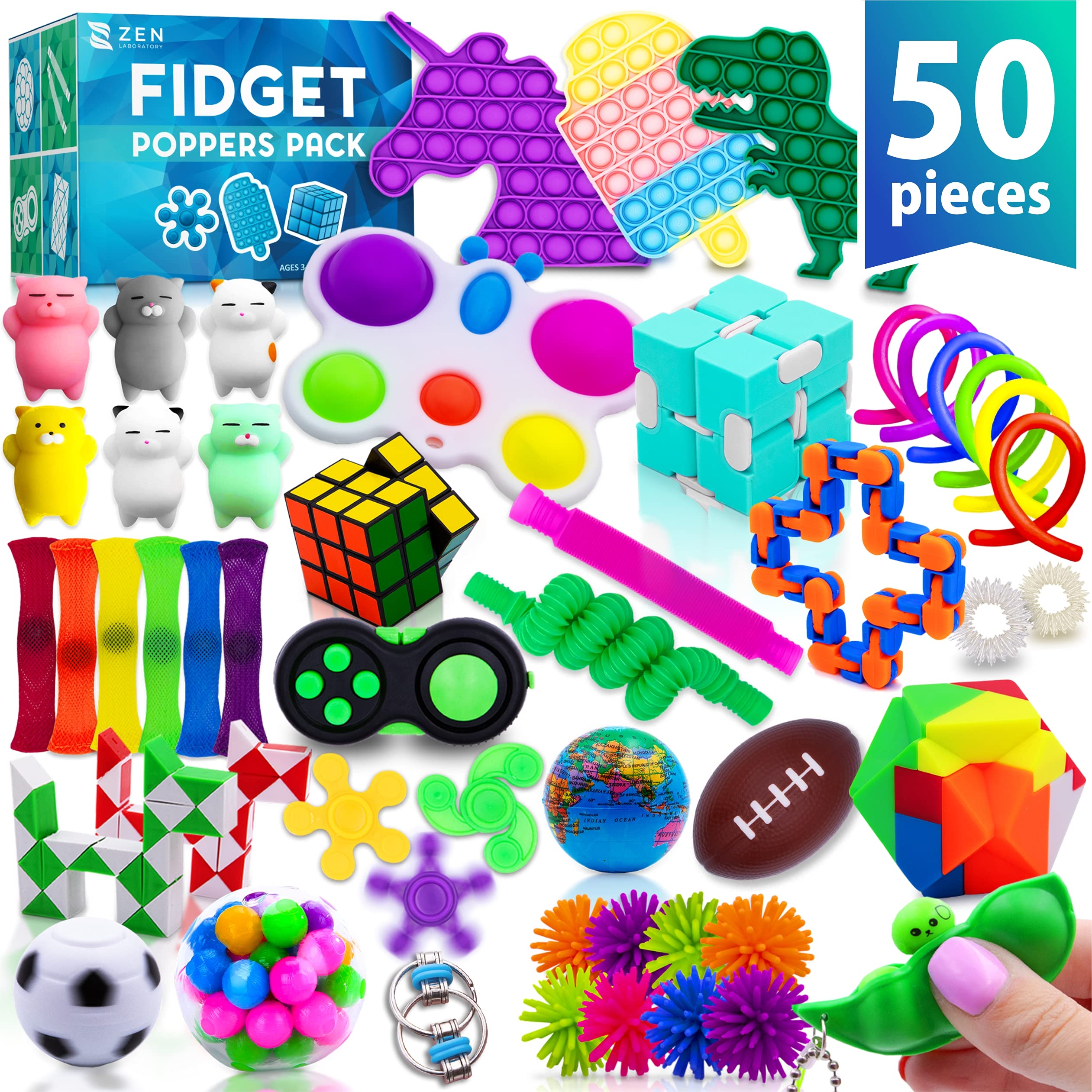 Zen Laboratory bike chain fidget for twisting focus and concentration