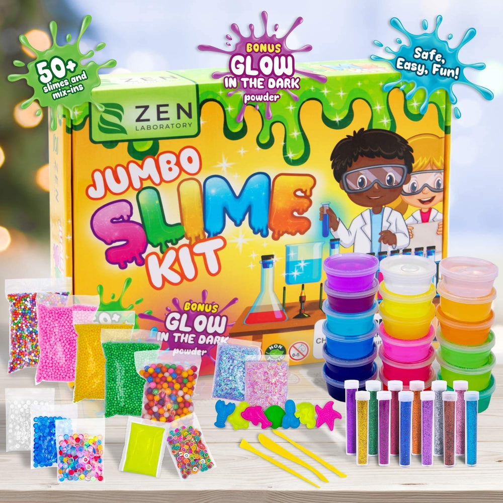 Zen Laboratory Slime accessories for easy setup and play.