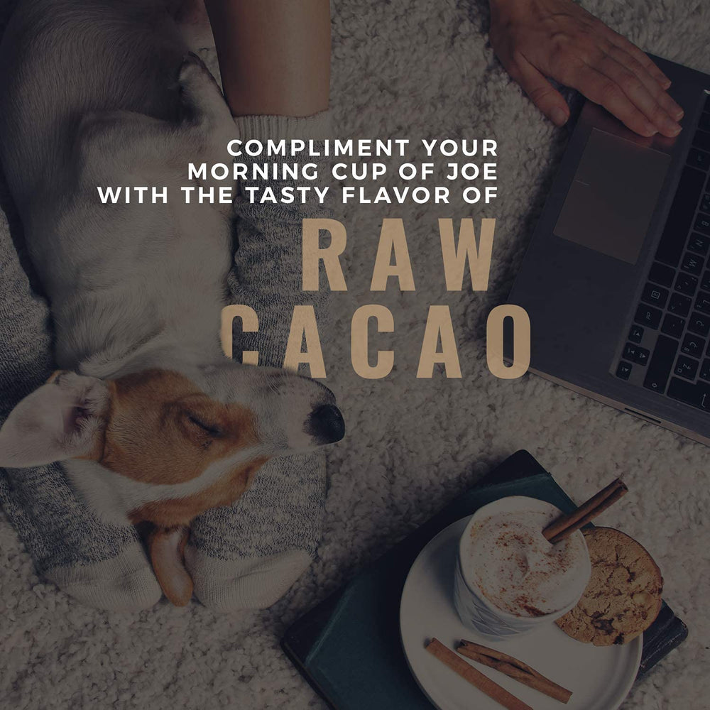Zen Spirit cacao powder for cozy hot chocolate