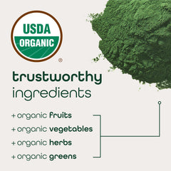 Zena Nutrition Green Apple flavor stick, refreshing greens boost.