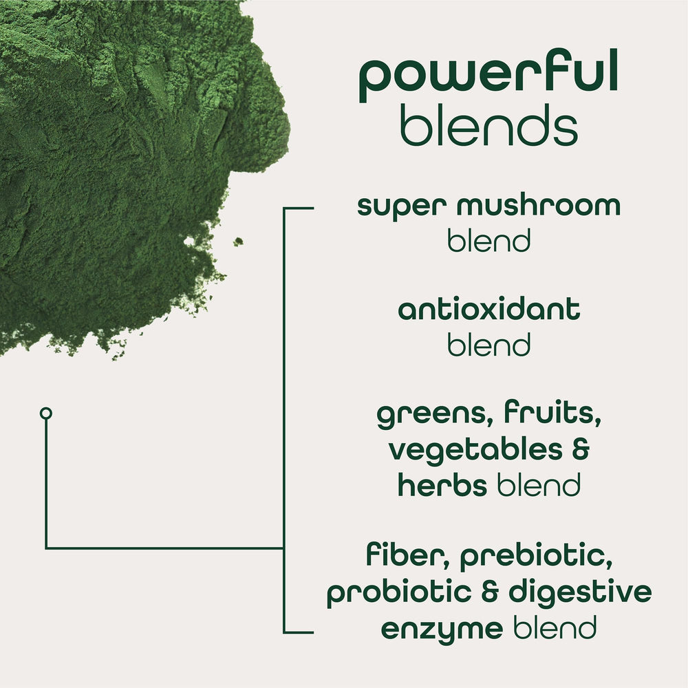Zena Nutrition Mango flavor stick, tropical greens mix.