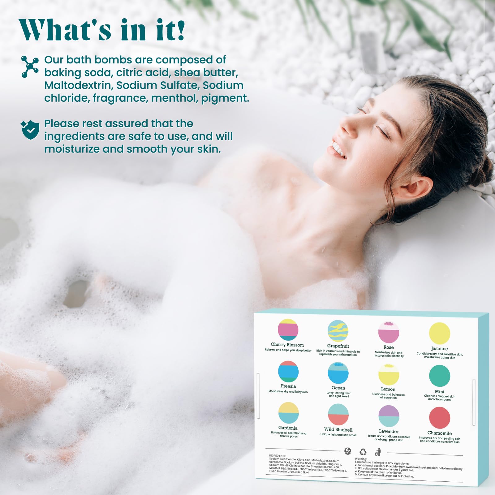 ZenBombs Mint bath bomb offering refreshing fizz after workouts