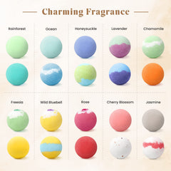 ZenBombs bath bombs create vibrant color swirls as they fizz in water