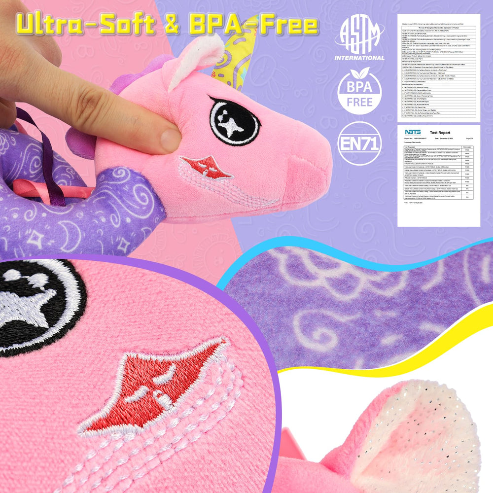 Zendstanding Unicorn detachable shaker for on-the-go play.