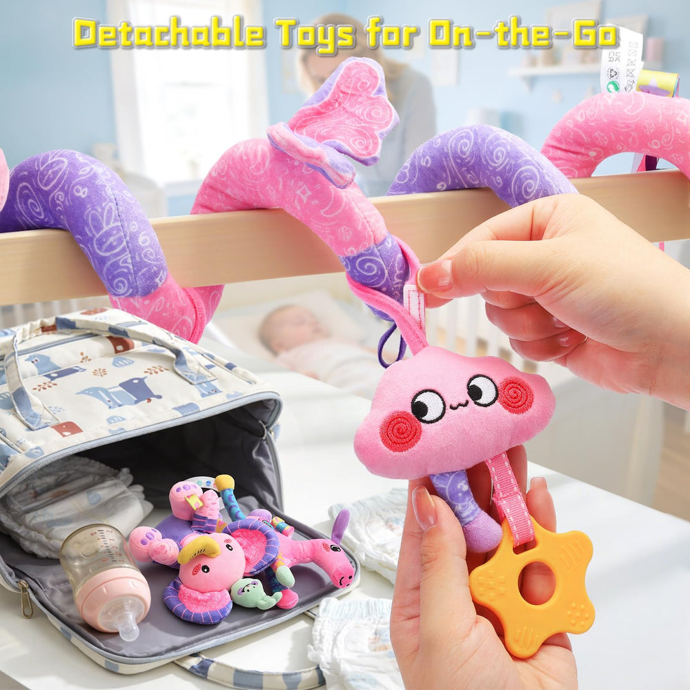 Zendstanding Unicorn spinning fox engages attention through gentle motion.