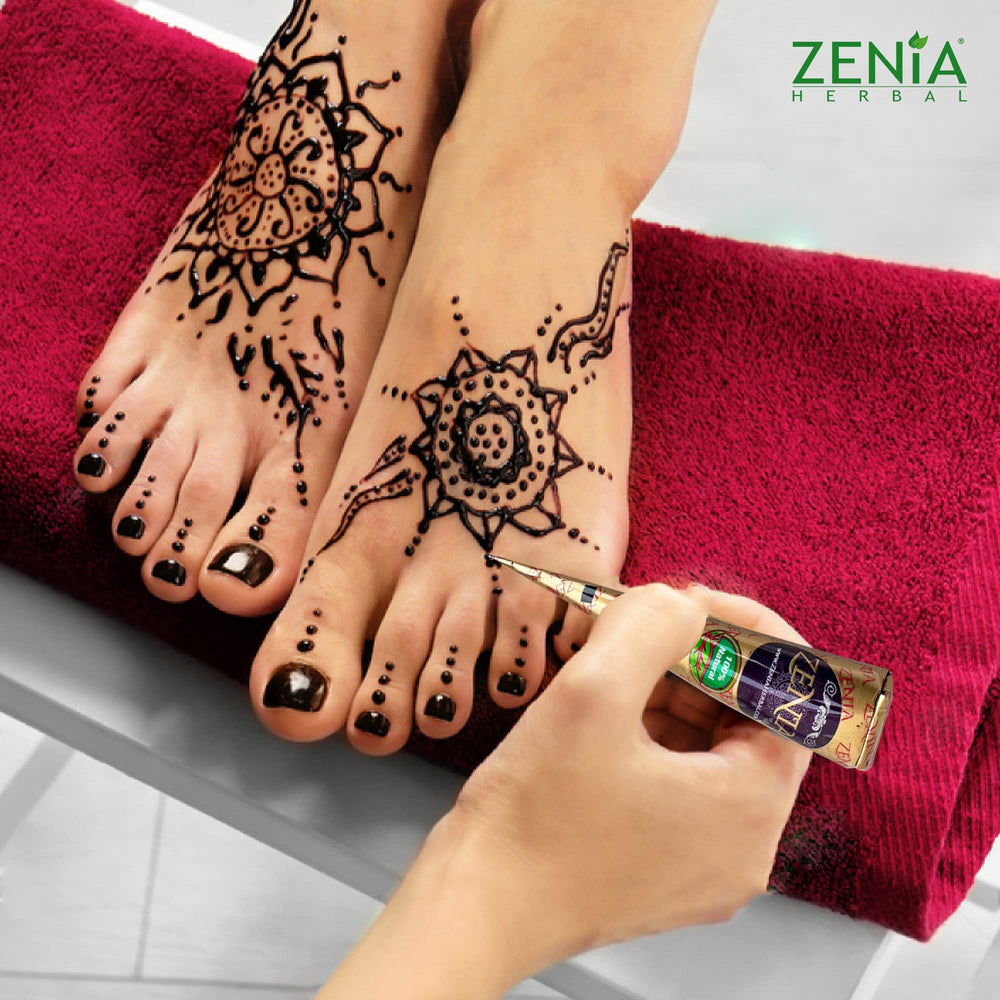 Zenia cone packaging with varying wrapper color for options