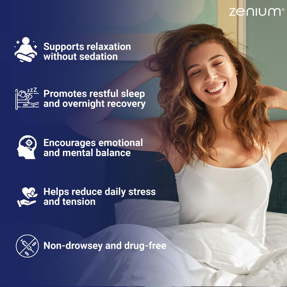 Zenium made-in-usa badge signals quality manufacturing and third-party testing.