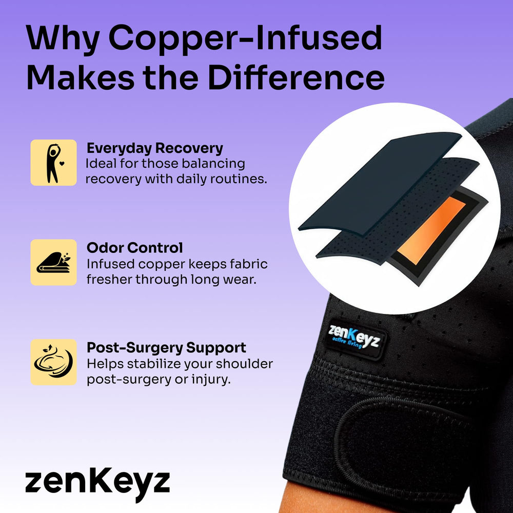 ZENKEYZ XL-fit supports chest 38–50 inches for a tailored feel