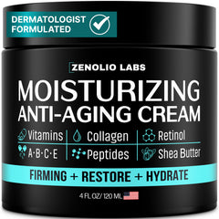 Zenolio Labs mens face moisturizer bottle showcases premium packaging for daily use