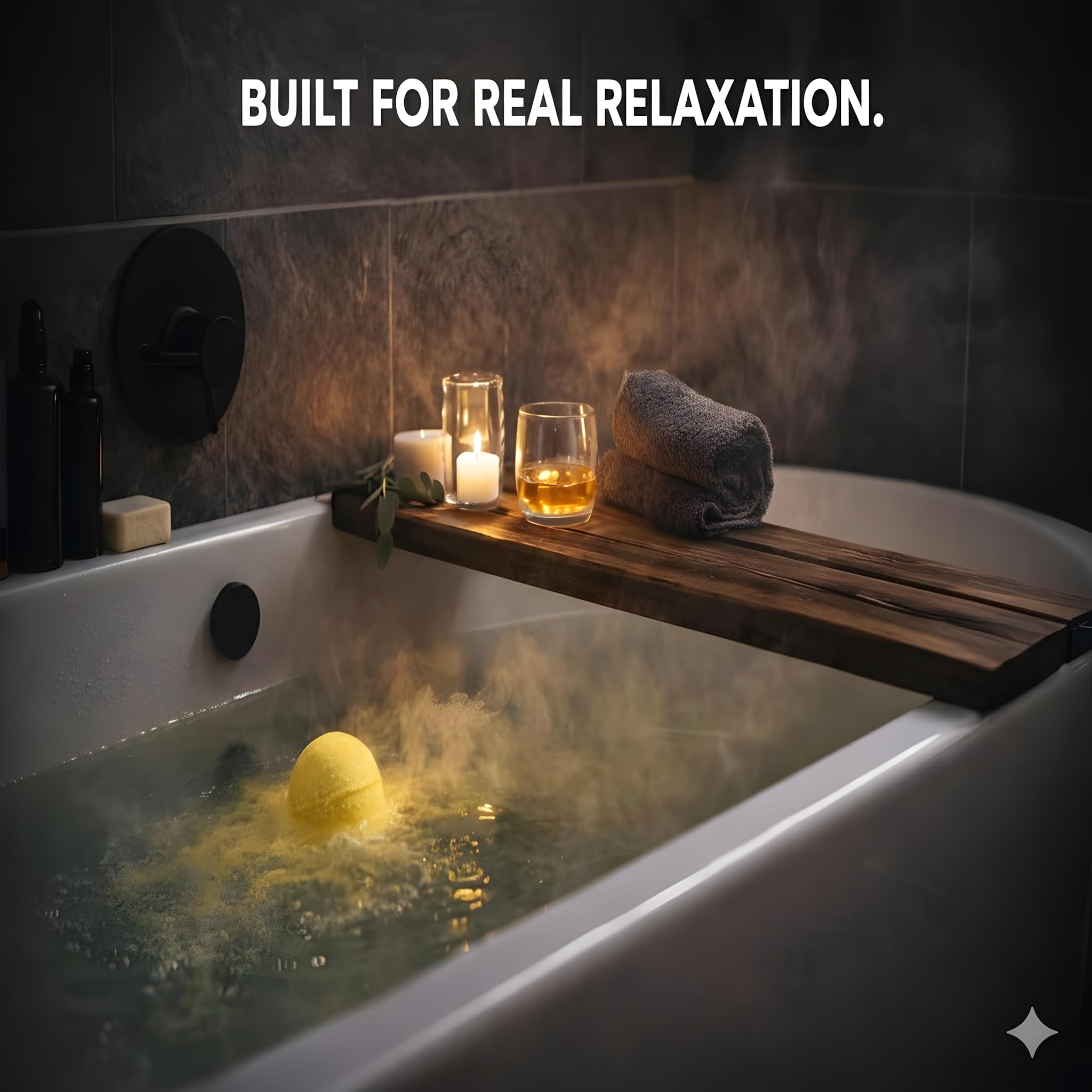 ZenseMe vanilla bomb offers warm aroma for relaxing evenings.