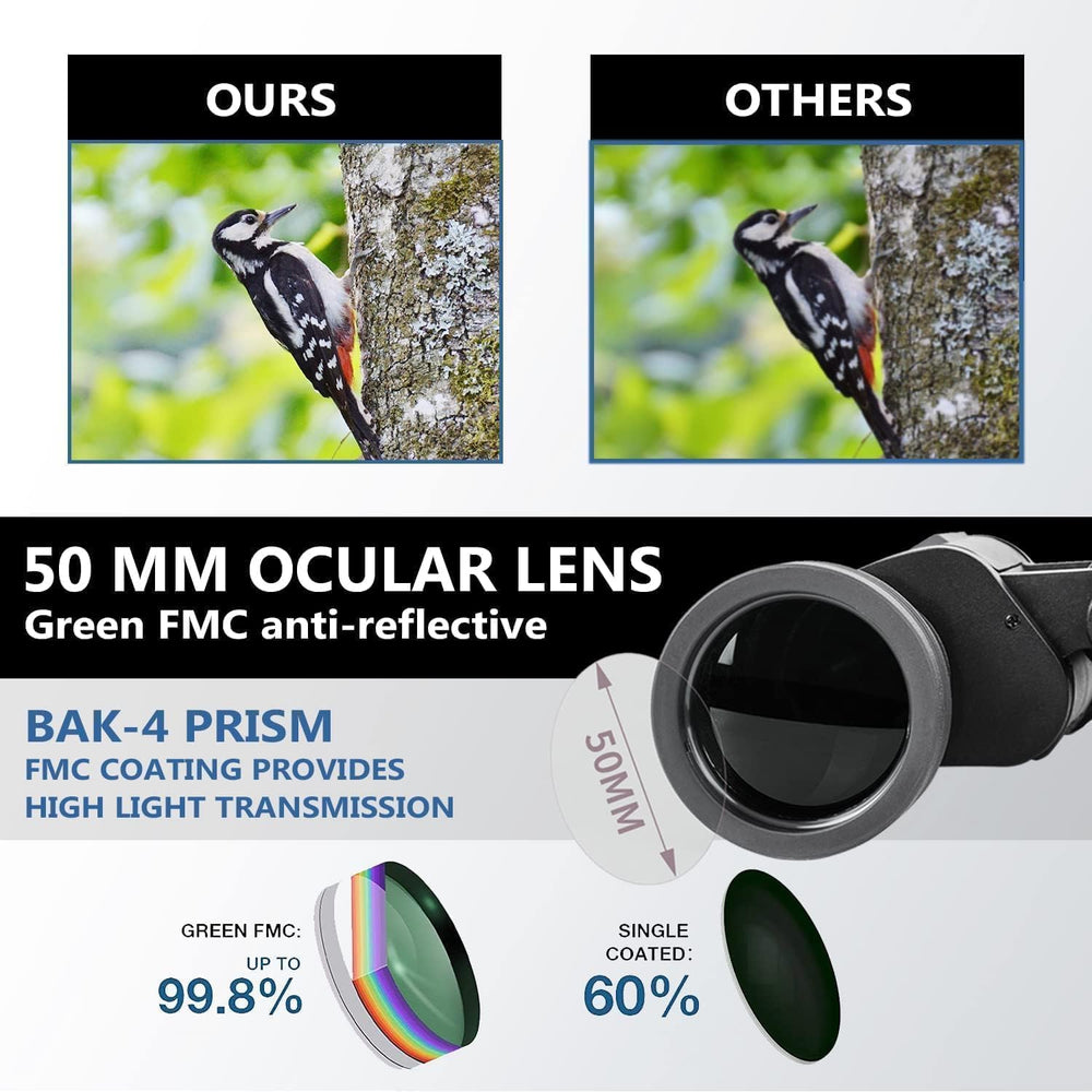 Zensura 20x50 binoculars for stargazing with bright, high-contrast optics.