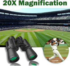 Zensura 20x50 binoculars on travel provide wide-angle views for sightseeing.