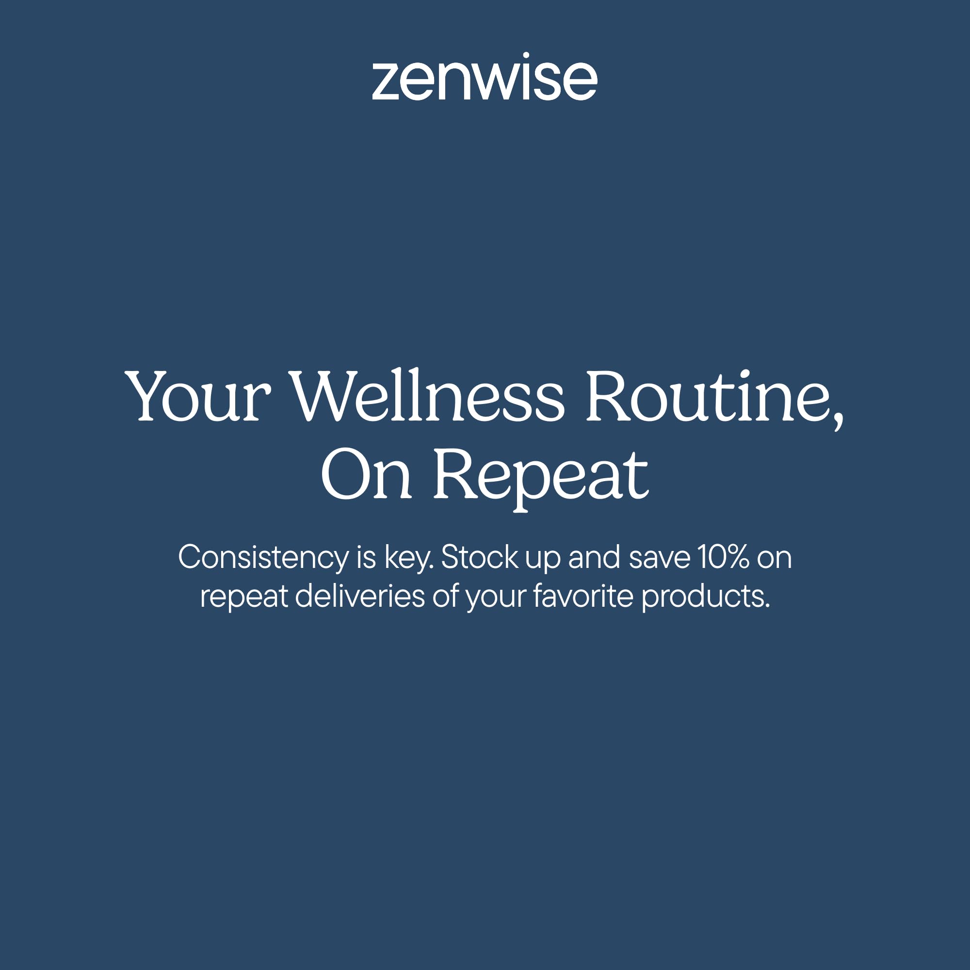 Zenwise Health joint-support bottle stack ready for daily routines