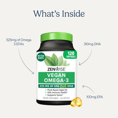 Zenwise Health packaging label front emphasizes sustainable sourcing of ingredients
