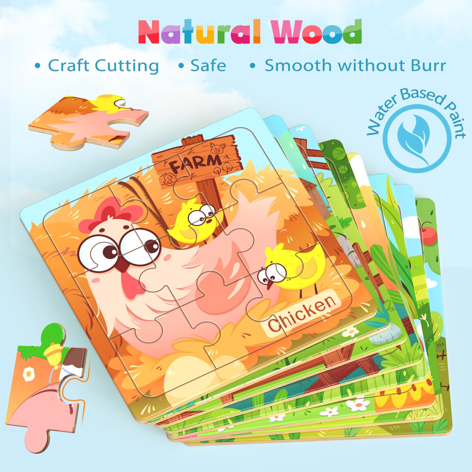 Zeoddler child-playing puzzle image; boosts hand-eye coordination during family time.