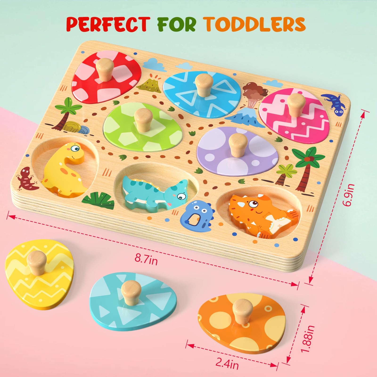 Zeoddler child-safe wood toy emphasizes natural materials