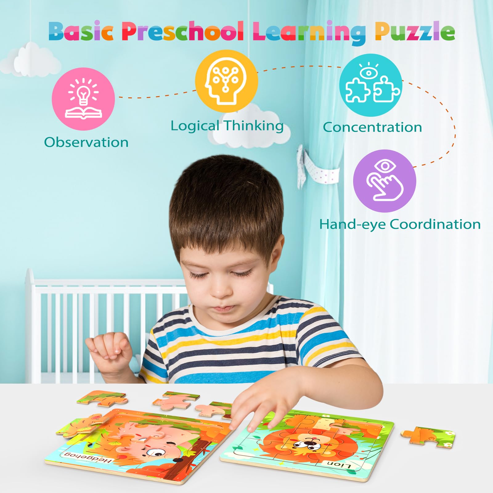 Zeoddler durable kid toy ideal for travel and on-the-go learning.