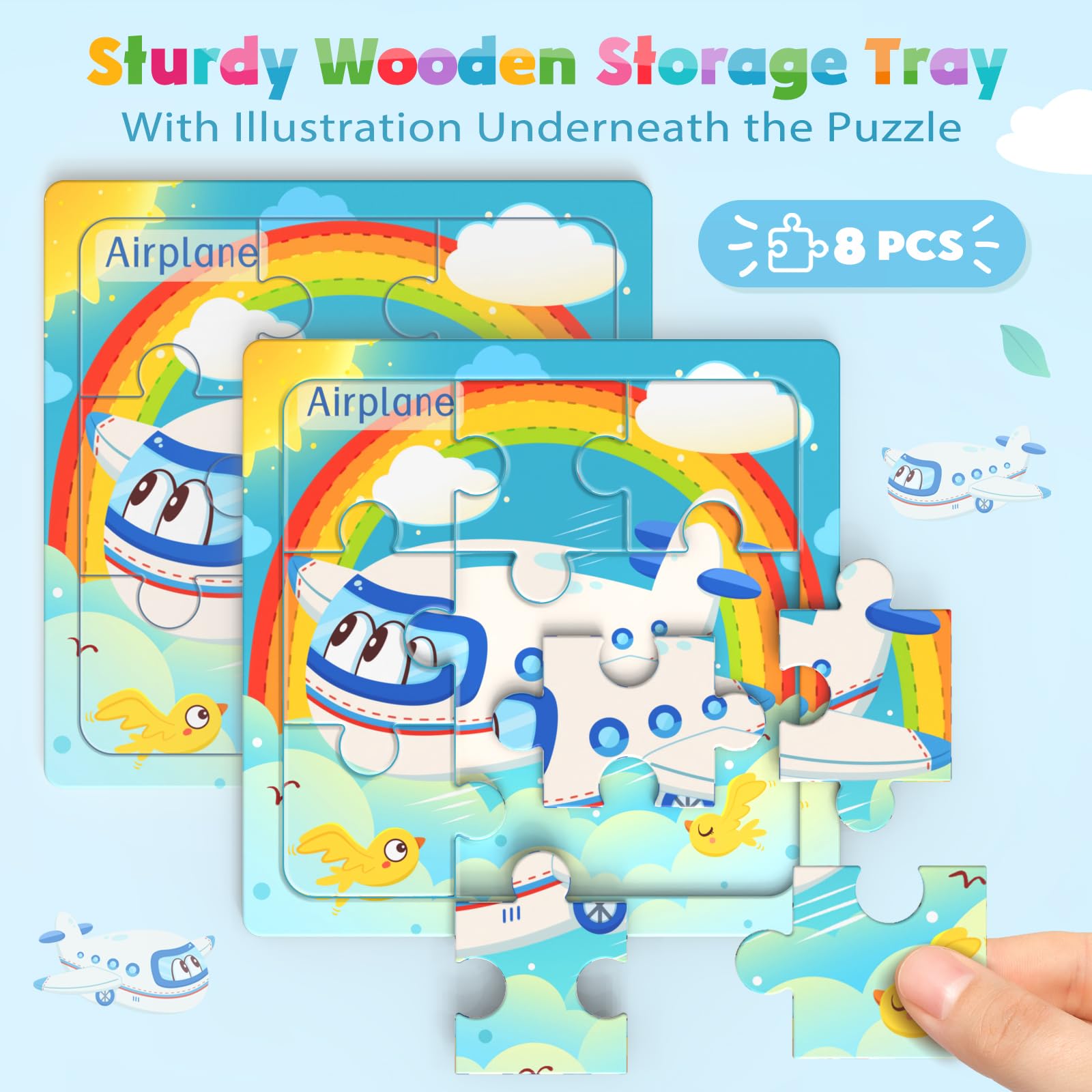 Zeoddler wooden puzzle boat supports imaginative maritime play