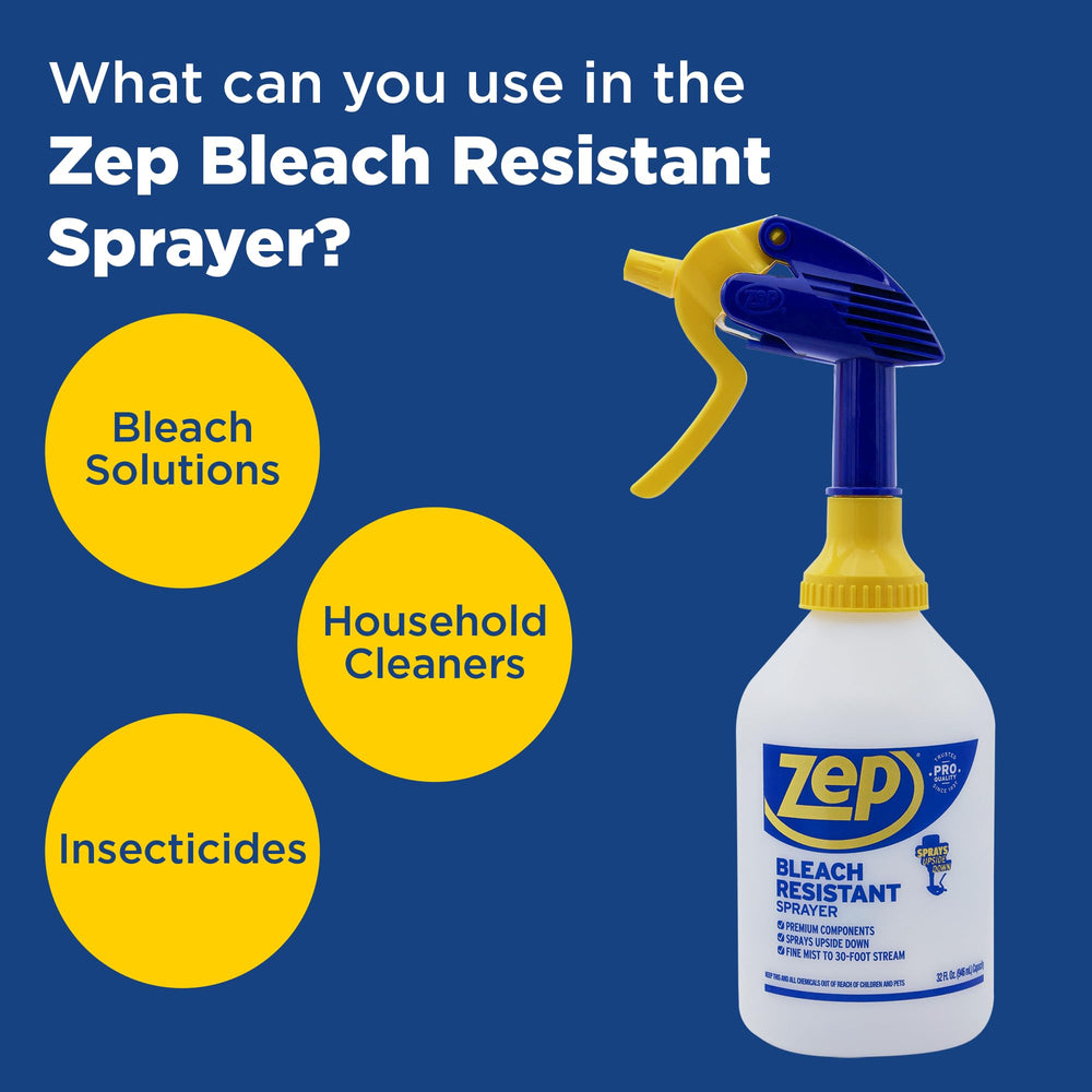 Heavy-duty Zep sprayer provides high output per pull