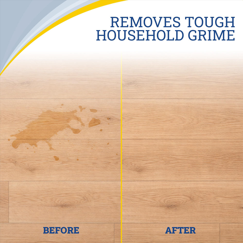 Zep Home Pro cleaner floor-tile view for cleaning tile and grout easily.