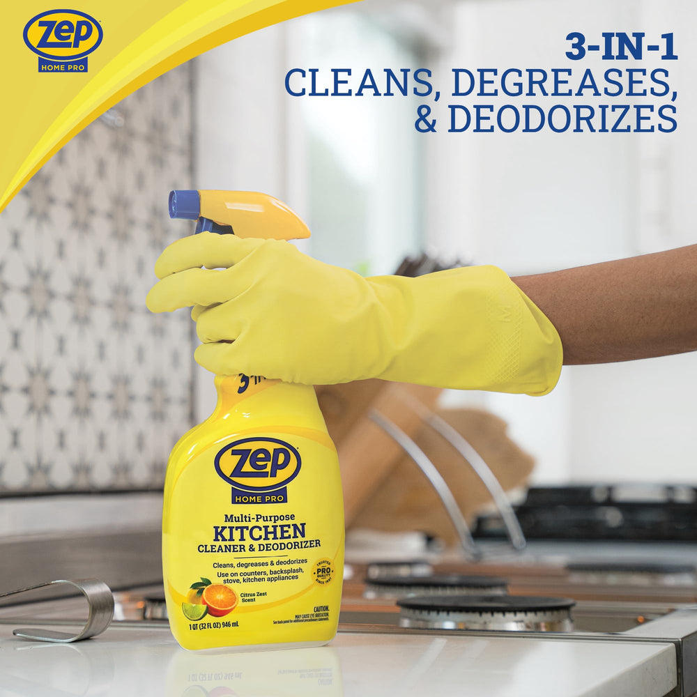 Zep Home Pro fresh citrus scent spray for a clean kitchen aroma