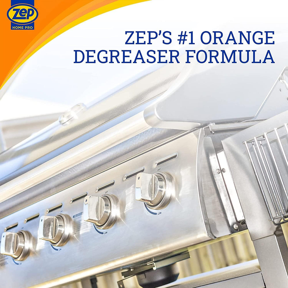Zep Home Pro Orange Plus cleans fixtures with citrus power for shine