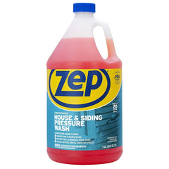 Zep House/Siding Wash bottle showing concentrated formula for exterior cleaning
