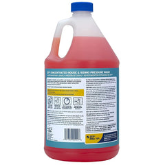 Zep House/Siding Wash concentrate being mixed with water for dilution