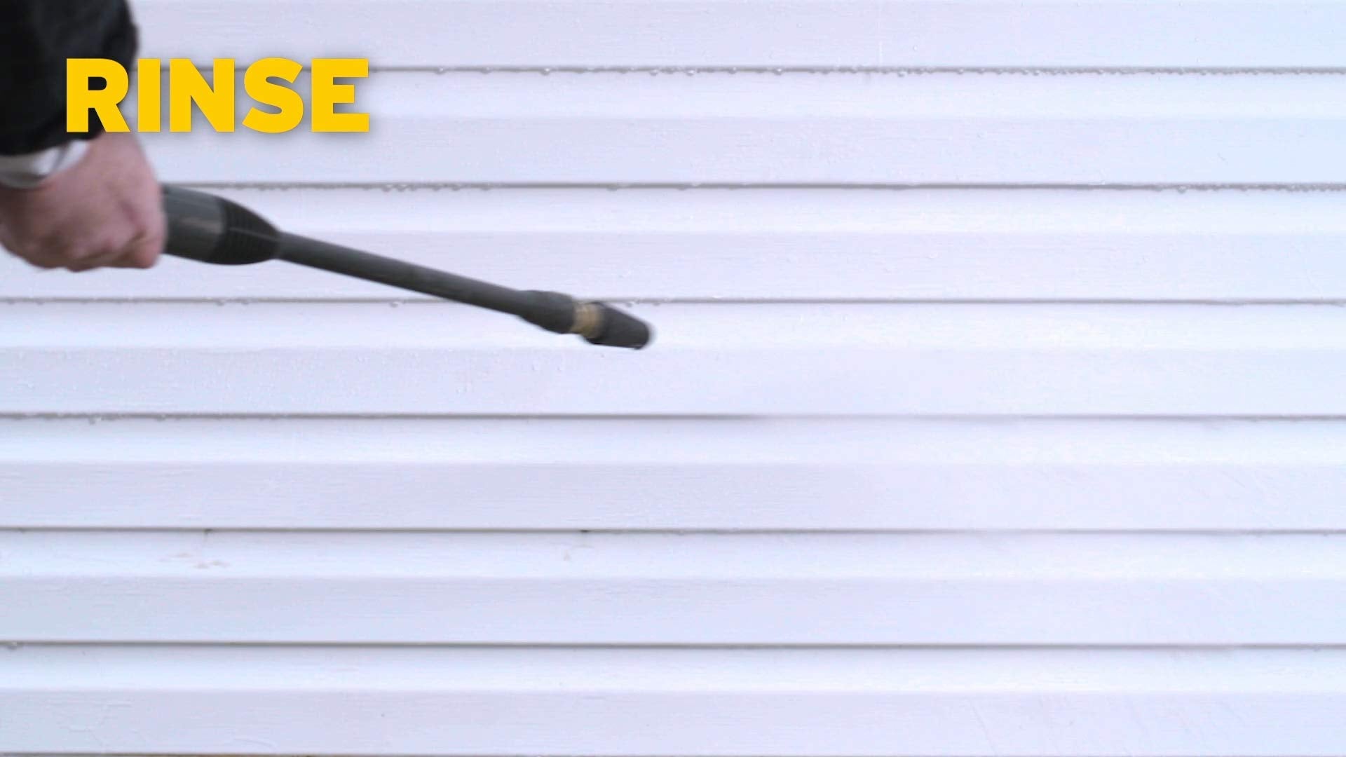 Zep House/Siding Wash spray bottle ready for exterior cleaning