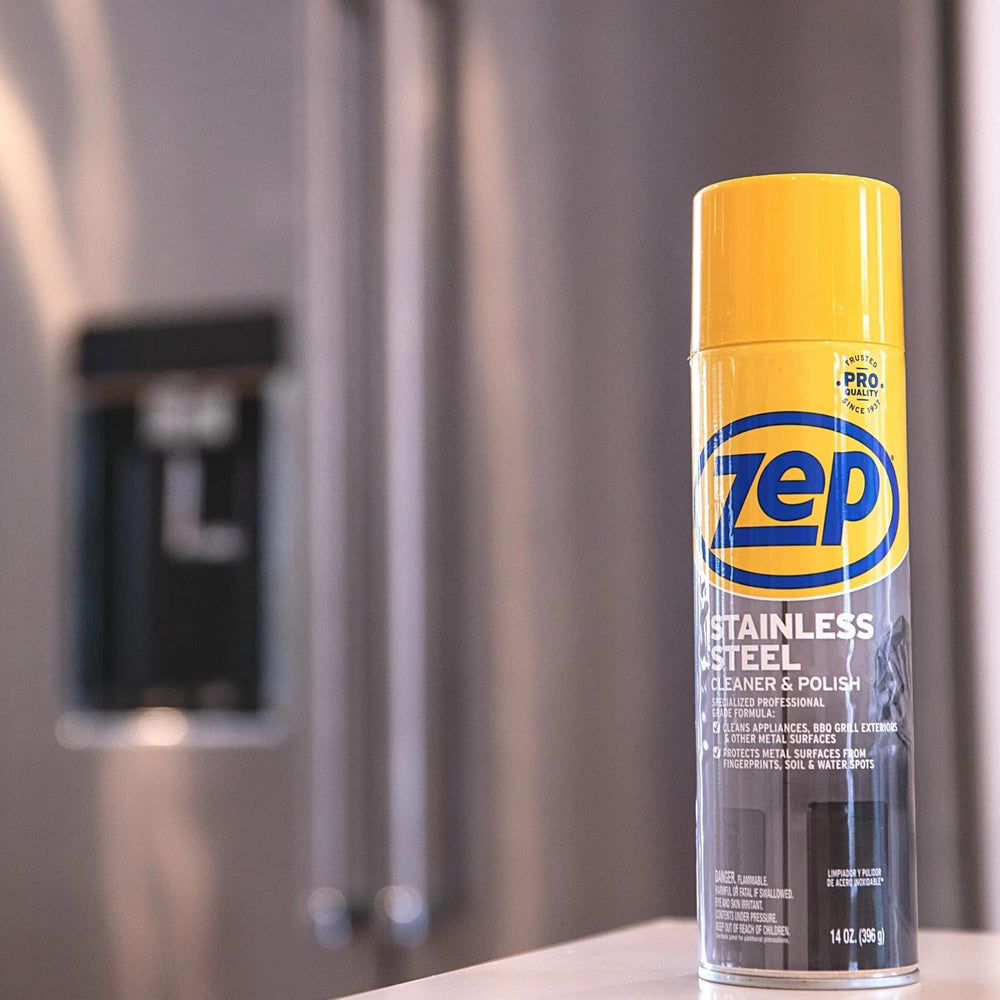 Zep metal surfaces fingerprint removal reduces smudges for a clean finish.