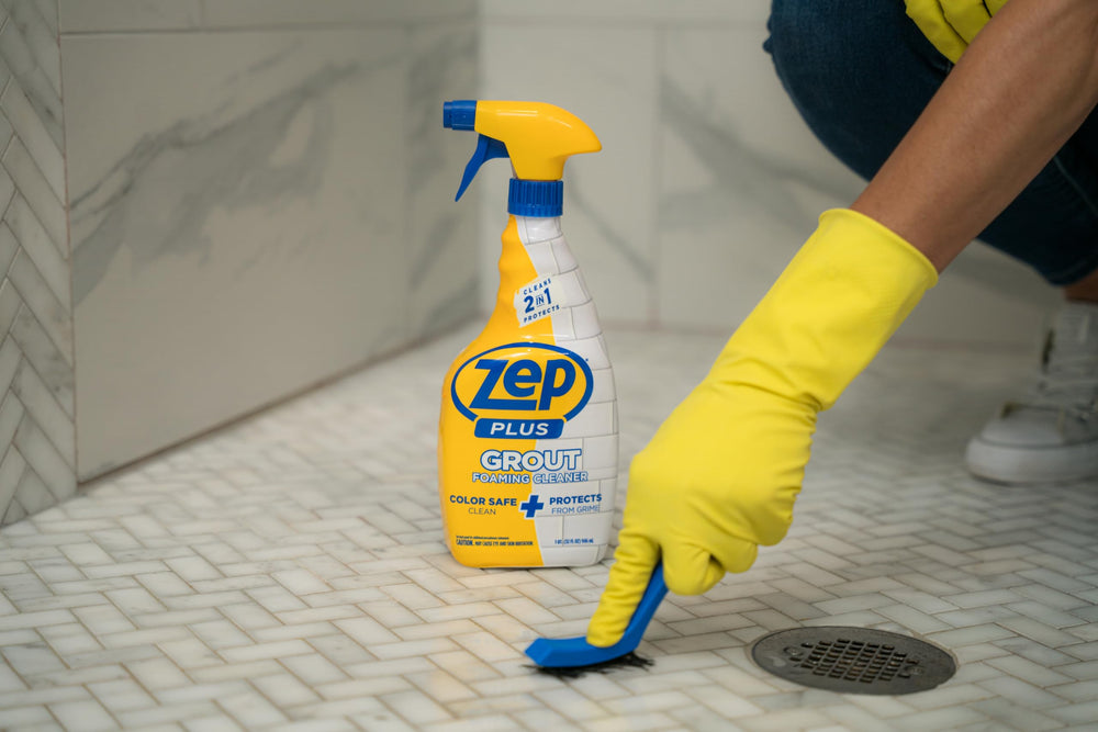 Product label close-up highlights 2-in-1 benefits and safe use