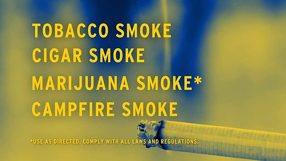 Zep four-pack of smoke odor eliminator ready for use in homes.