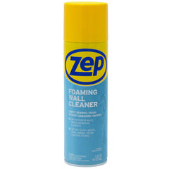Zep ZUFWC18 foaming wall cleaner bottle ready for quick spray cleaning.