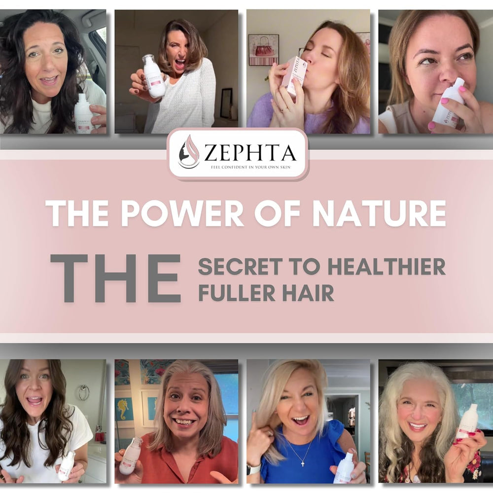 Zephta H-Regrow packaging closeup for everyday routine