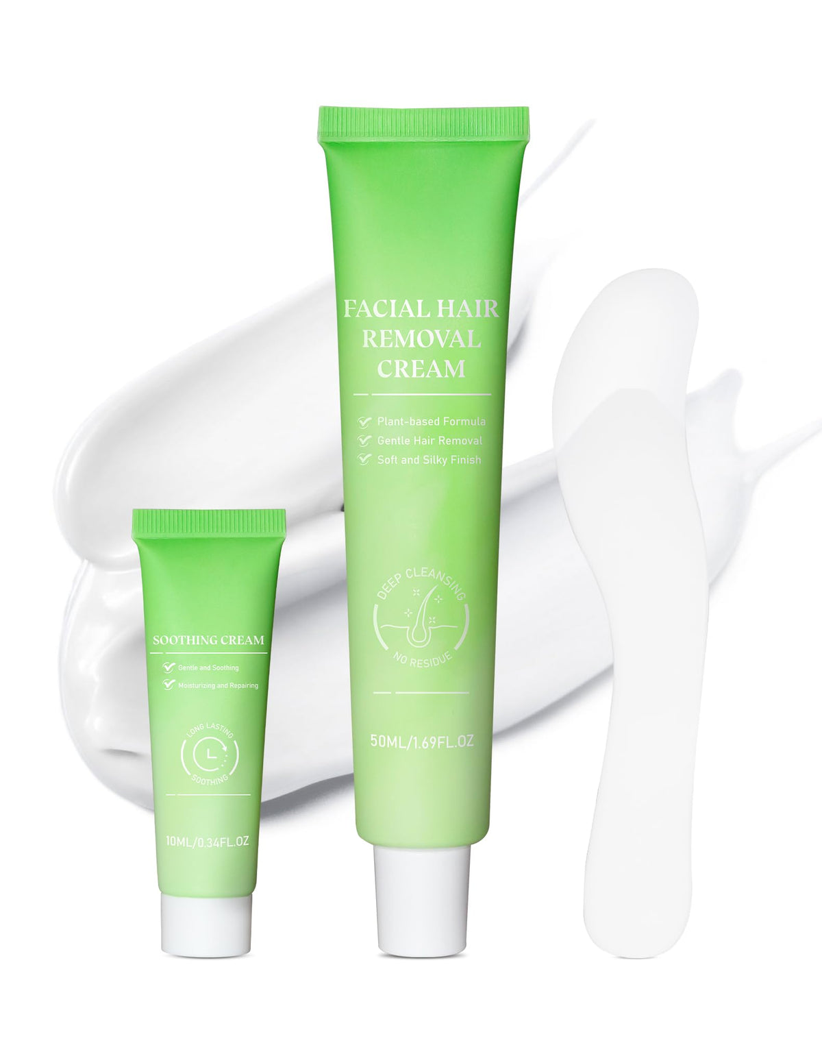 Zeponyx painless facial hair removal upper lip cream in action delivering quick, smooth results for days
