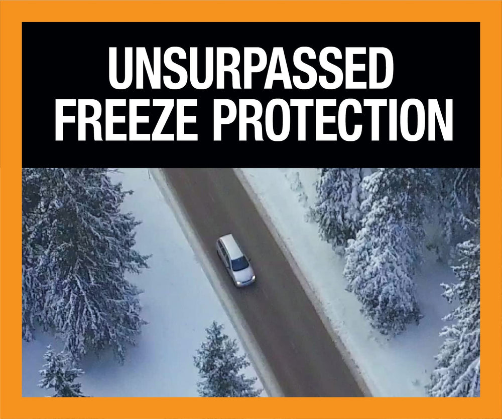 Zerex American Vehicle easy-to-open cap suggests user-friendly maintenance.