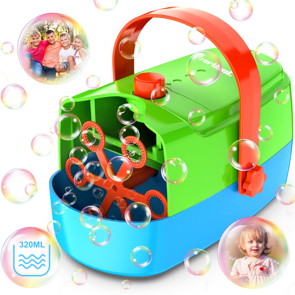 Zerhunt Bubble Machine main unit for high-output bubbles indoors or outdoors.