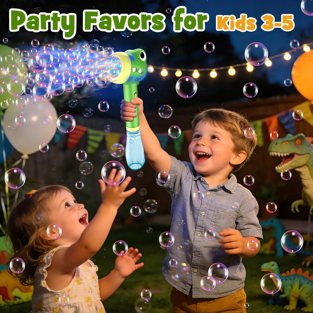 Zerhunt party-favor bubble machine adds festive ambiance to birthdays