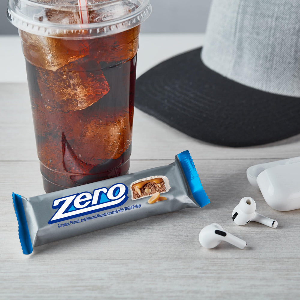Lunchtime snack with ZERO bars offers a quick, satisfying dessert.