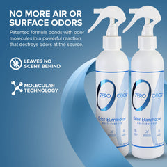 Zero Odor surface-spray in action to refresh kitchen and reduce lingering aromas