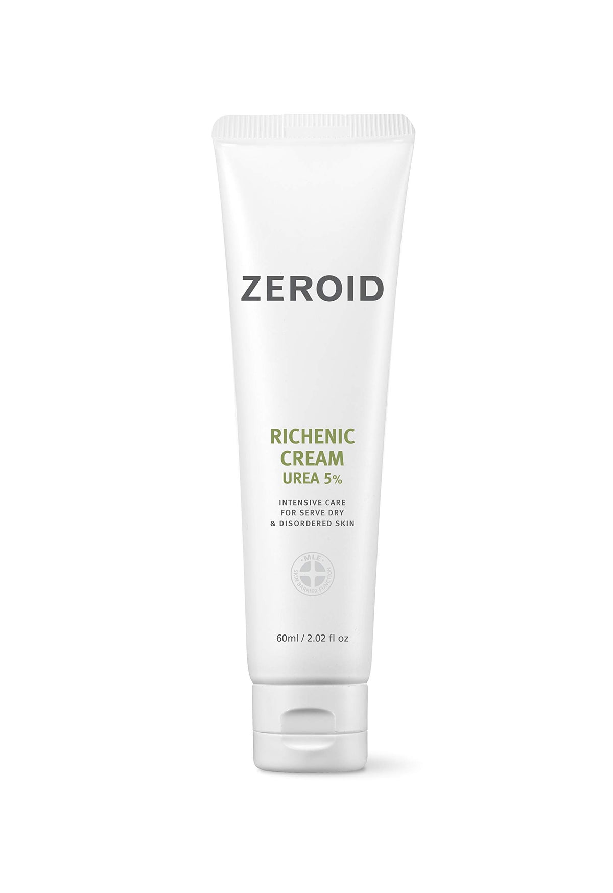 ZEROID Richenic Cream 5 percent urea bottle for deep hydration and smoothness