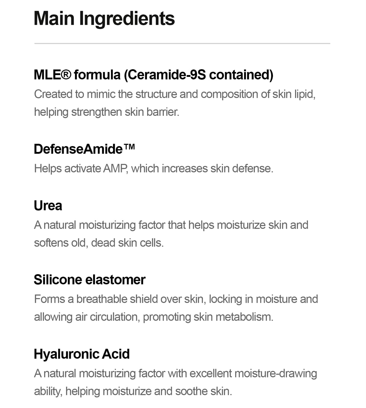 Dermatologist-tested badge on ZEROID Richenic Cream packaging